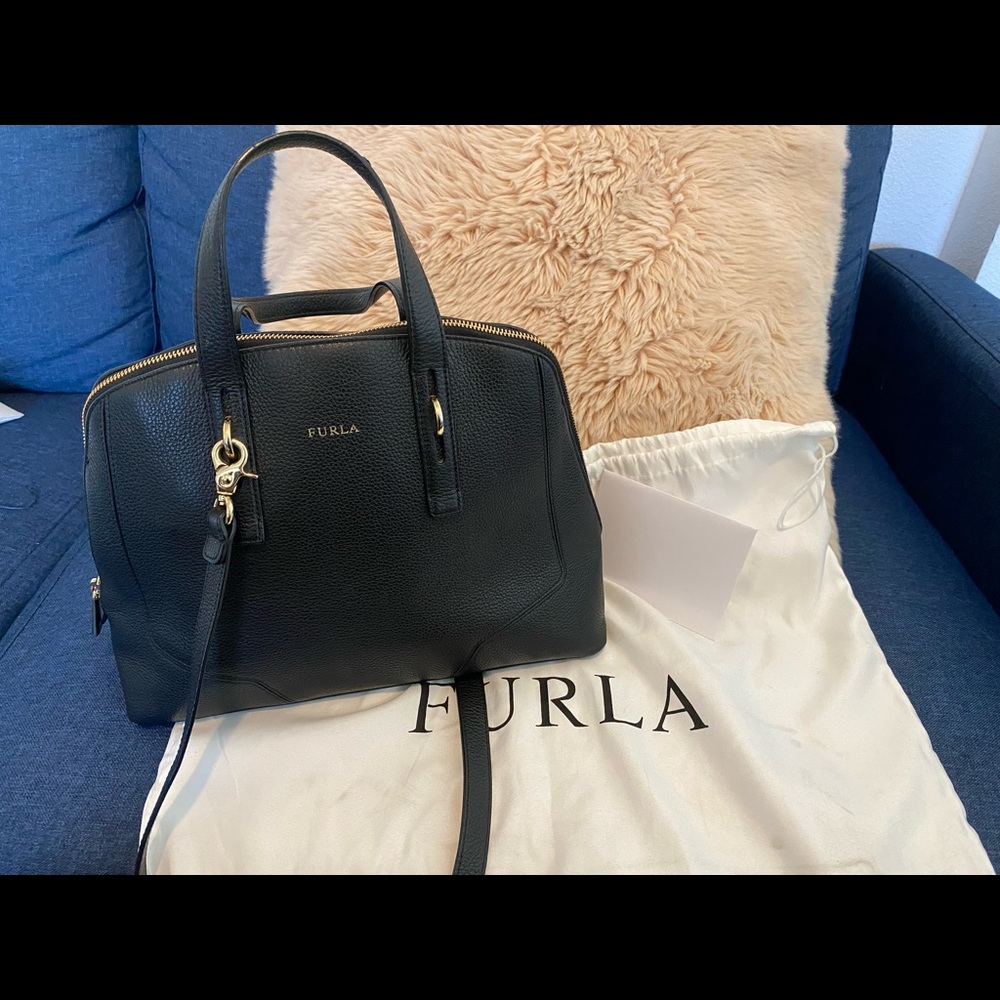 Furla Top Handle Dome Crossbody Bag